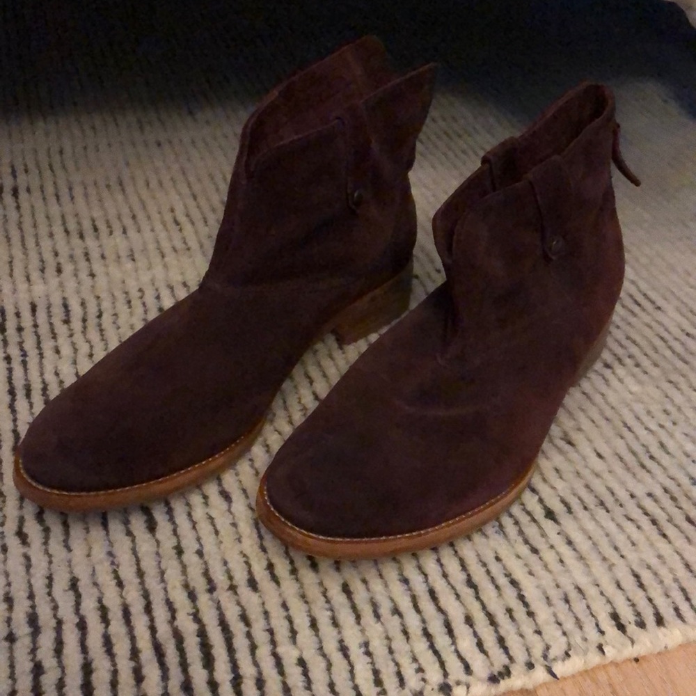 Johnston Murphy Maroon Bootie